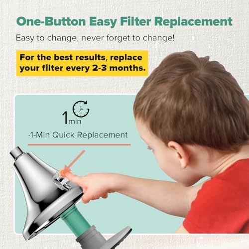 High Pressure Filtered Shower Head