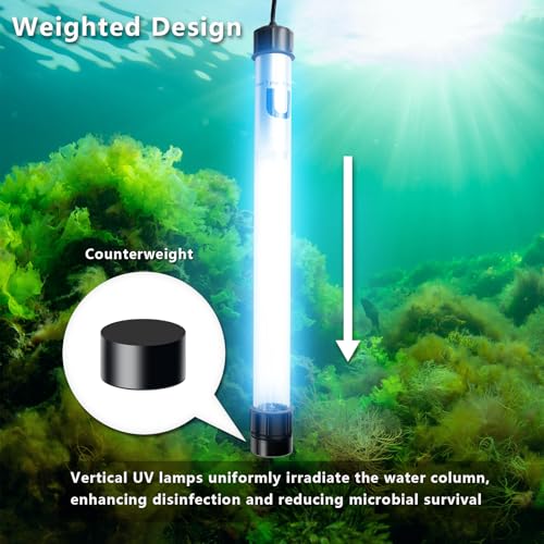 55W Pond UV Light for 500