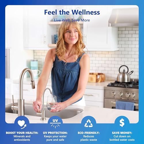 11 Stage Reverse Osmosis Water Filtration System with Alkaline & UV Filter