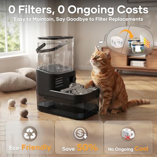3L Filterless Cat Water Fountain