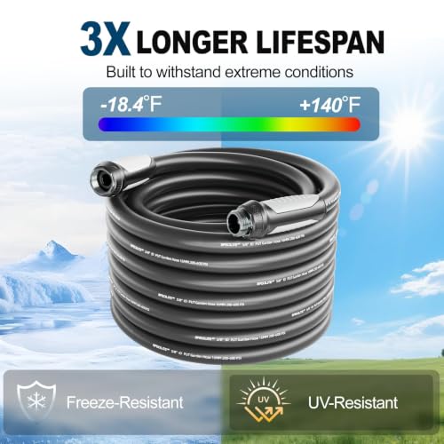 Garden Water Hose 200ft x 5 (200 Foot)