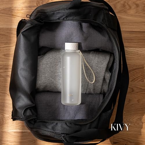 Slim Water Bottle 22oz [Lightweight & Shatterproof]