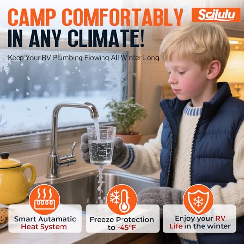 100FT Heated Water Hose for RV