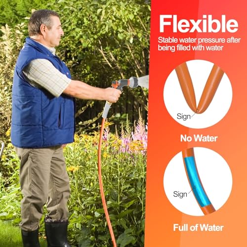 Garden Water Hose 50 ft x 3 (50 Foot)