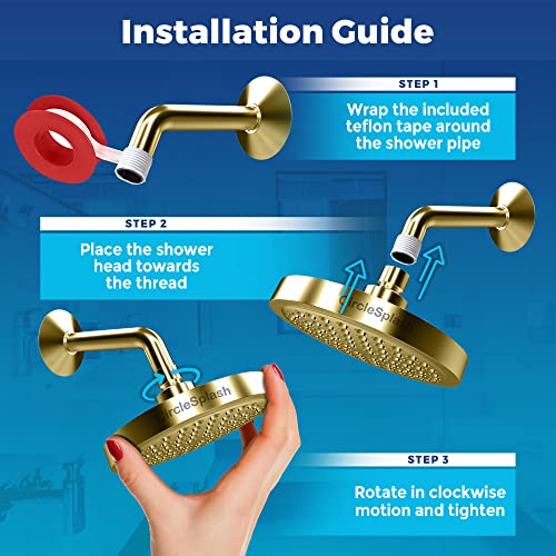 Shower Head High Pressure 2.5 GPM