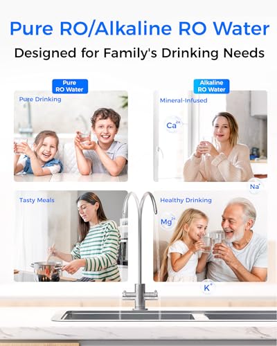 T4 A Alkaline Mineral Tankless Reverse Osmosis System