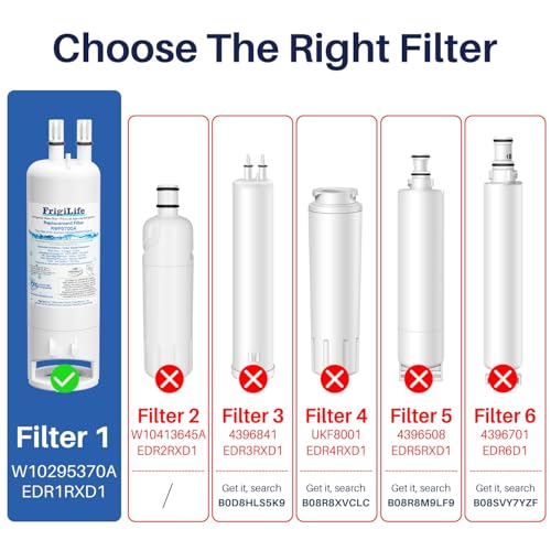 RWF6700A Refrigerator Water Filter Replacement for EDR1RXD1 (4 Count)