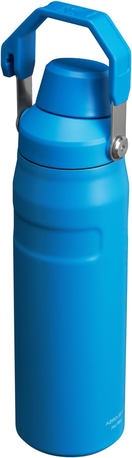Stanley IceFlow Fast Flow Water Bottle | Angled Spout Lid | Lightweight & Leakproof for Travel & Sports | Insulated Stainless Steel | BPA-Free