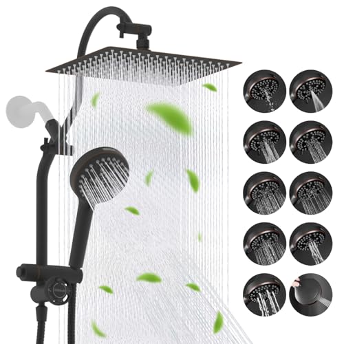 High Pressue All Metal 12" Rainfall Shower Head