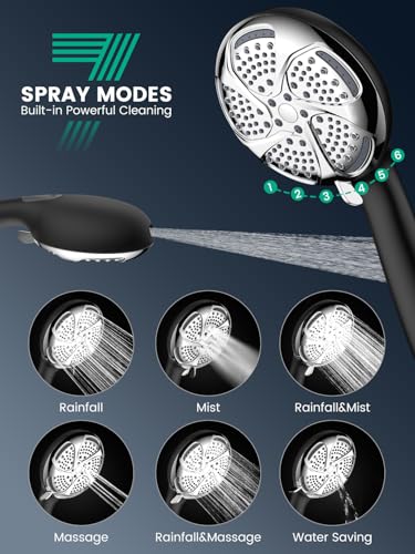 Filtered Shower Head with Handheld
