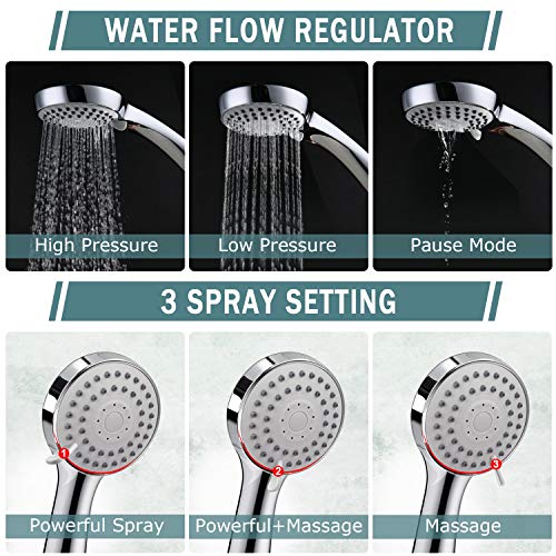 Filtered Shower Head with Handheld