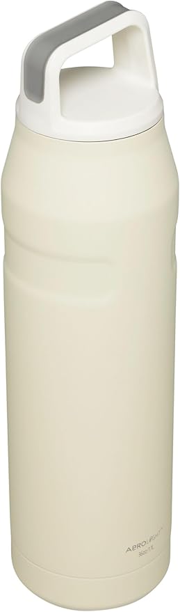 Stanley IceFlow Cap and Carry Water Bottle | Wide Mouth Twist Lid | Lightweight & Leakproof for Travel & Sports | Insulated Stainless Steel | BPA-Free
