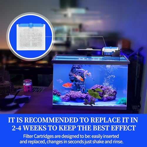 10 Pack Medium Replacement Filters Cartridges for QuietFlow (10 Count)