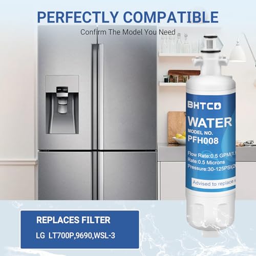 LFX25991ST LMXS27626S LFXS29766S LFXC24726S Water Filter for LG (3 Count)