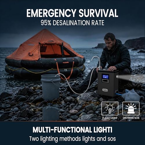 Portable Electric RO Water Filter System with UV Light