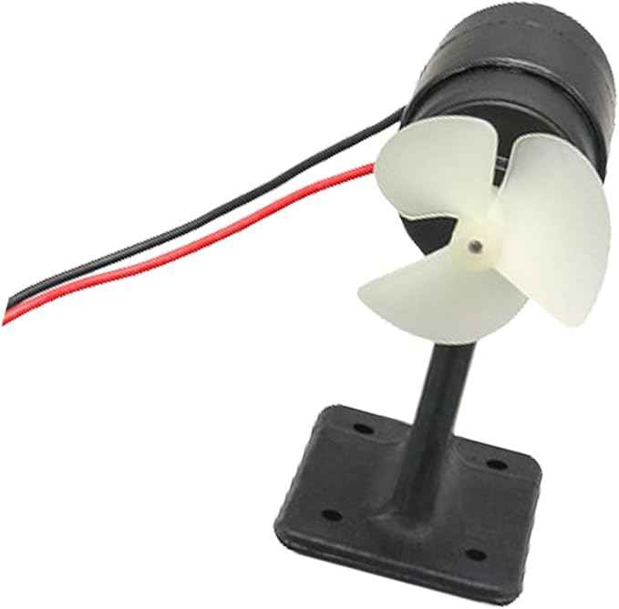 Ship Model Underwater Motor Propeller 80W Underwater Thruster Motor for Baits Boat Models 10-20V 15kg Load Capacity Model Ship Accs