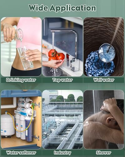 200 Strips Hard Water Test Kit for Calcium & Magnesium