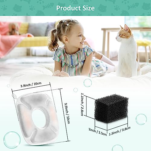 8 Pack Replacement Filters & Sponges Set for 67