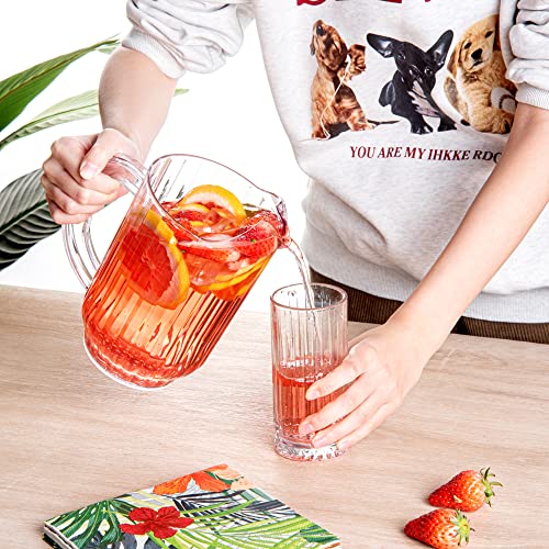 60 oz Clear Plastic Water Pitcher
