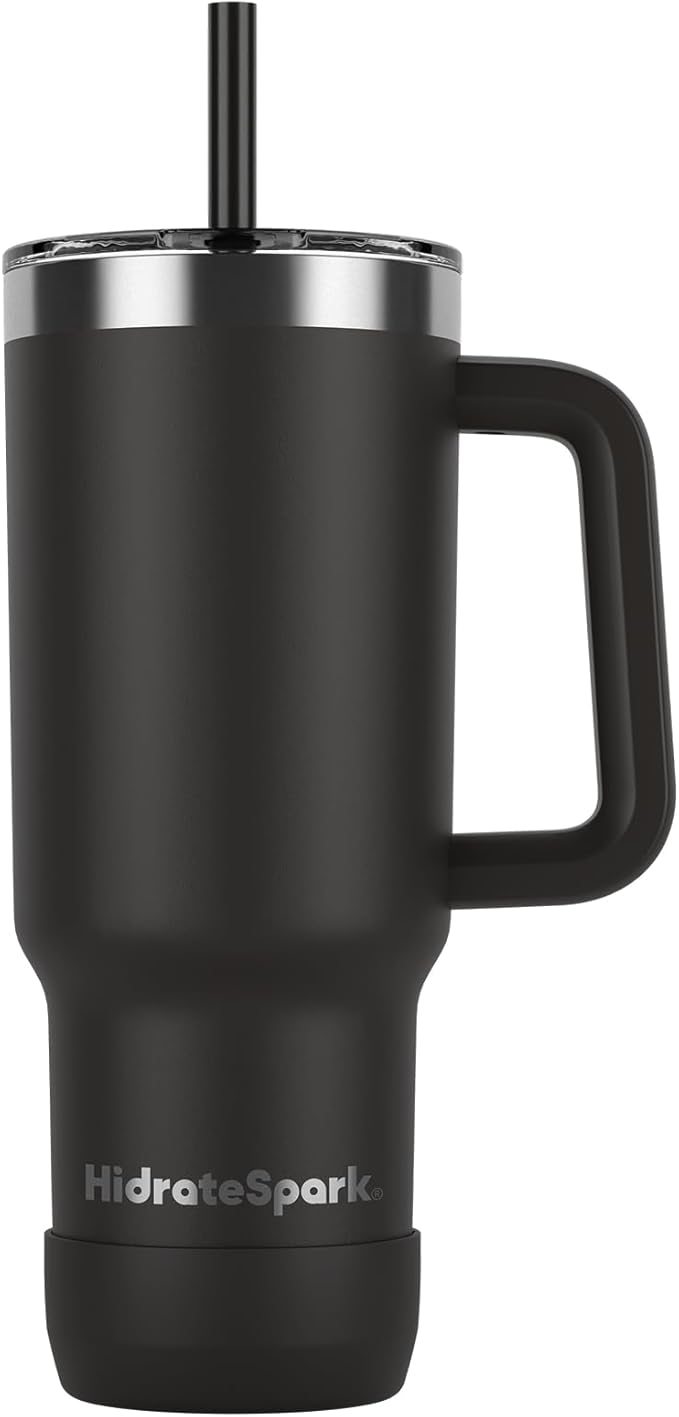 Hidrate Spark PRO 2 30 oz Smart Ready Tumbler with Silicone Boot - Black