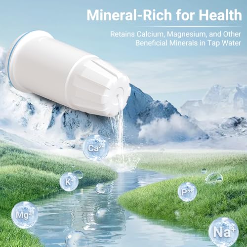 Water Filter Replacement for Zero Pitcher and Dispenser ZR (8 Count)
