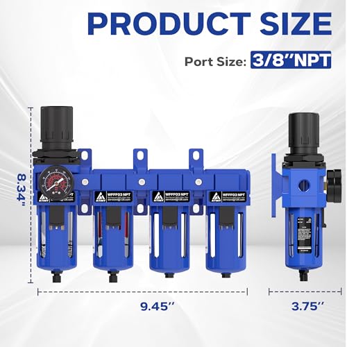 3 8" NPT 4 Stage Air Dryer for Compressor