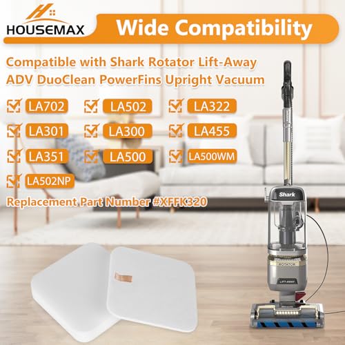 Filter Replacement for Shark Lift Away Vacuum (2 Count)