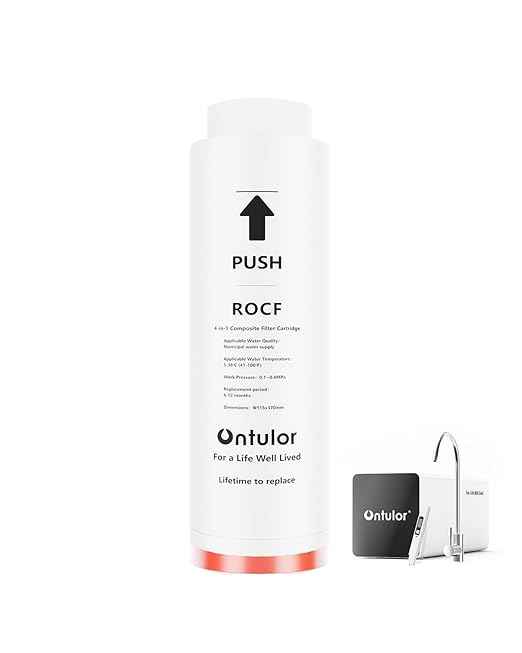 Ontulor Reverse Osmosis Water Filter, 6-in-1, S3OP-U2-RO-Filter