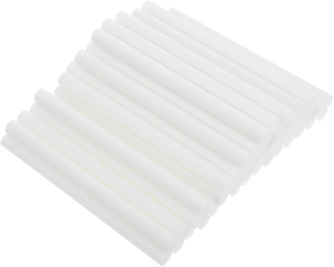 50pcs Humidifier Cotton Sticks Diffuser Replacement for Home and Car Essential Oil Compatible High Absorption Filter Cotton for Improved Air Quality - AquaVibe
