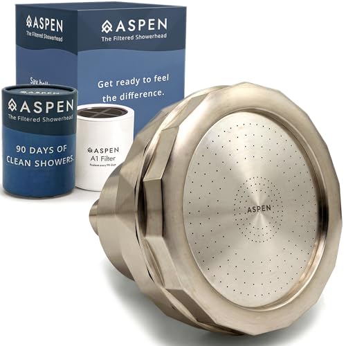 Aspen Filtered Shower Head for Healthy Hair & Skin