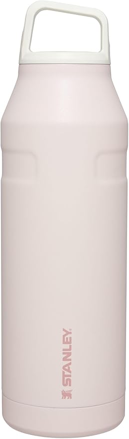 Stanley IceFlow Cap and Carry Water Bottle | Wide Mouth Twist Lid | Lightweight & Leakproof for Travel & Sports | Insulated Stainless Steel | BPA-Free