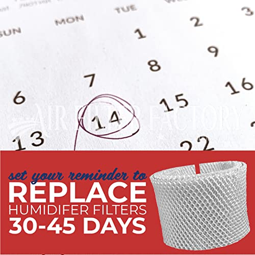 Humidifier Wick Filter Replacement For Mainstays Humidifier MDH (2 Count)
