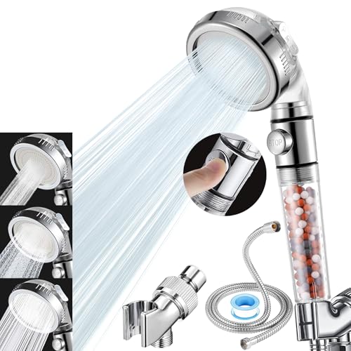 High Pressure Handheld Shower Head with Filter