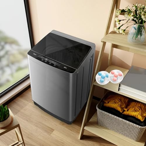 6 PCS Hair Filter Bag Floating Lint Catcher for Washing Machine Pet Hair Catcher Reusable Washing Hair Filter Cleaning Mesh Bag Dog Cat Hair Remover for Laundry (6 Count)