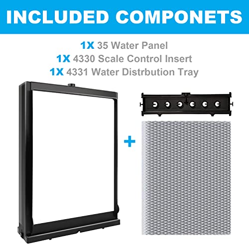 Humidifier Maintenance Kit 4839 Fits for Aprilaire No.35 Water Panel Humidifier Replacement Filter