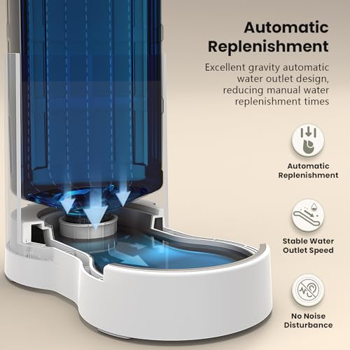 Elevated Dog Water Bowl Dispenser for Large Dogs