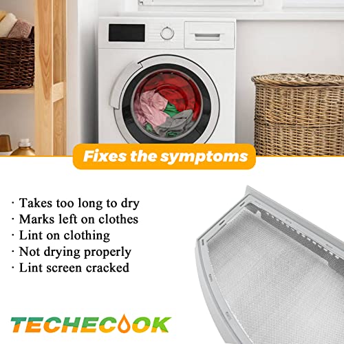 Upgraded WE03X23881 Dryer Lint Trap Screen Filter Replacement for GE Hotpoint Dryers GTD42EASJ2WW GTD33EASK0WW GTX22EASK0WW GTD65EBSJ3WS GTD42GASJ2WW GTD45EASJ2WS