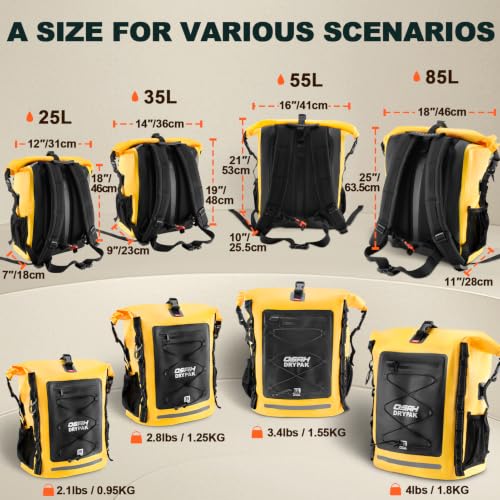 Waterproof Backpack Dry Bag 35L