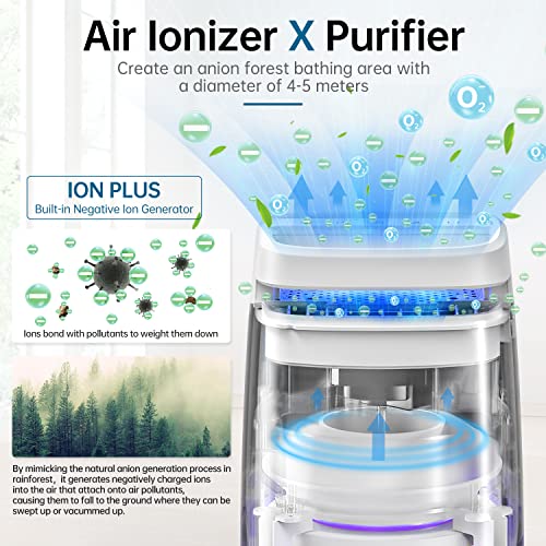 Air Purifiers for Home with Negative Ion and UV