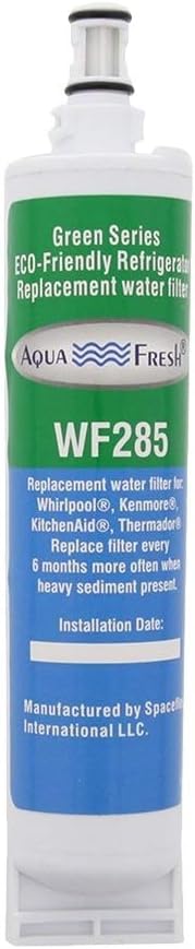 Aqua Fresh 4396508 Refrigerator Water Filter Replacement Compatible with 4396508, 4396510, EDR5RXD1, NLC240V, PNL240V, 4396508p, 4396510p, LC400V, NLC240V,46-9010, Filter 5 (1Pack)