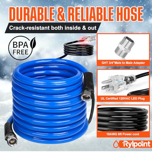 15FT Heated Water Hose for RV
