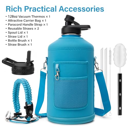 1 Gallon Water Bottle Insulated