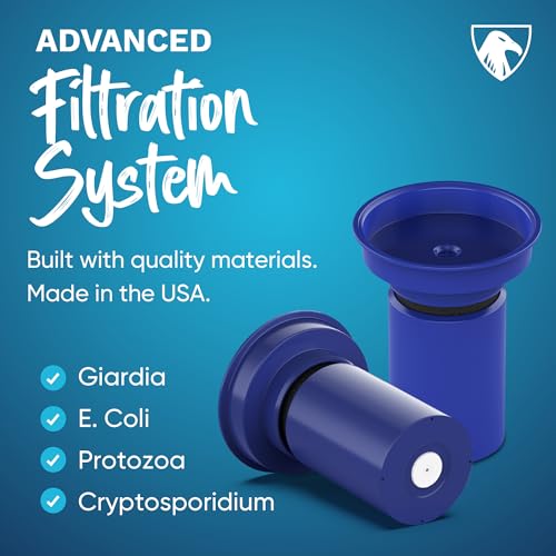 Americana Ultra Light Water Bottle with Filter