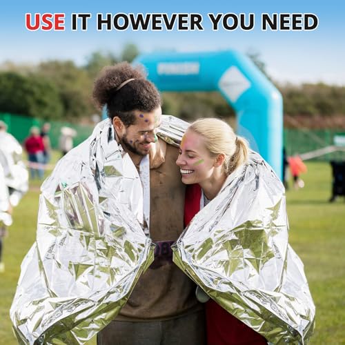 Survival Emergency Thermal Blankets (50 Count)