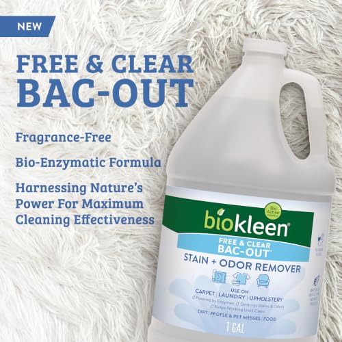 Bac Out Enzyme Cleaner (128 Fl Oz)