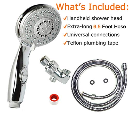 Handheld Shower Head with On