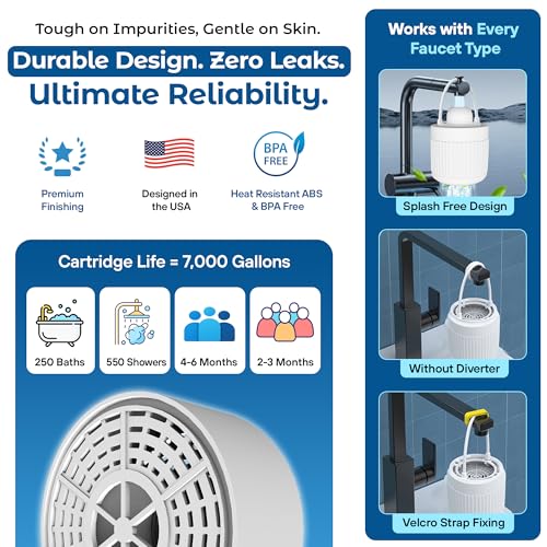 17 Stage Bath Filter for Tub