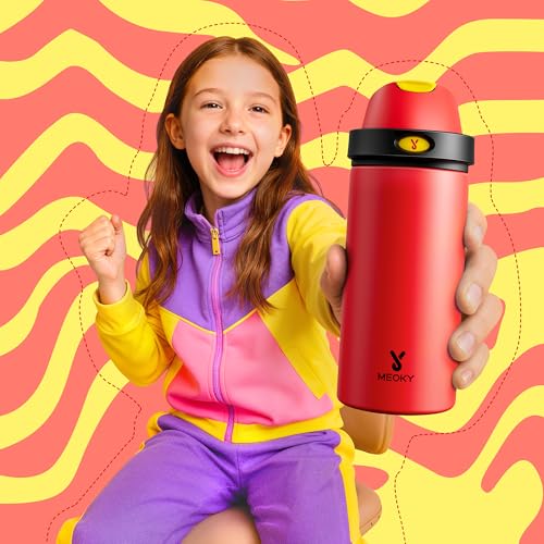 18 oz Kids Water Bottle for Sports