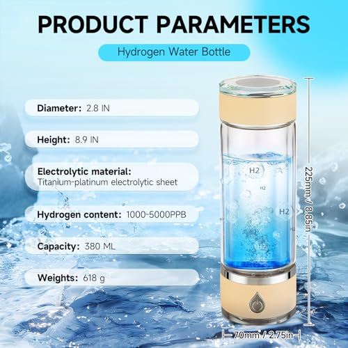 Hydrohealth Hydrogen Water Bottle Generator