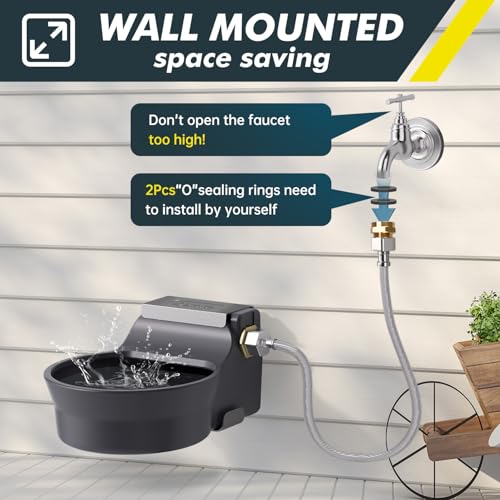 67OZ Automatic Water Dispenser for Dogs Patented Auto